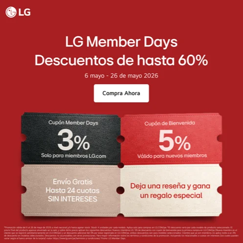 LG cupon favorito PE
