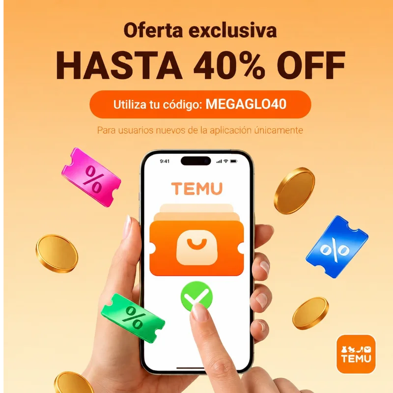 Temu cupon favorito PE