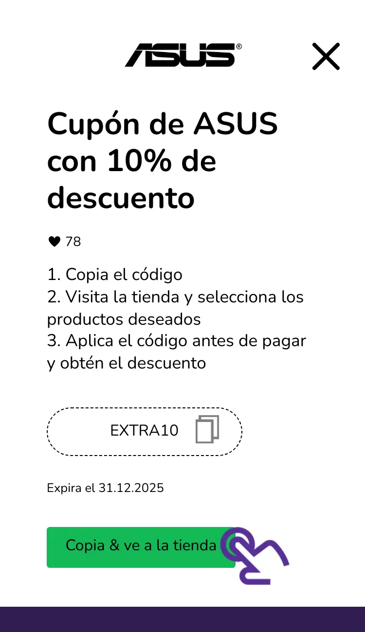 clic en el cupón