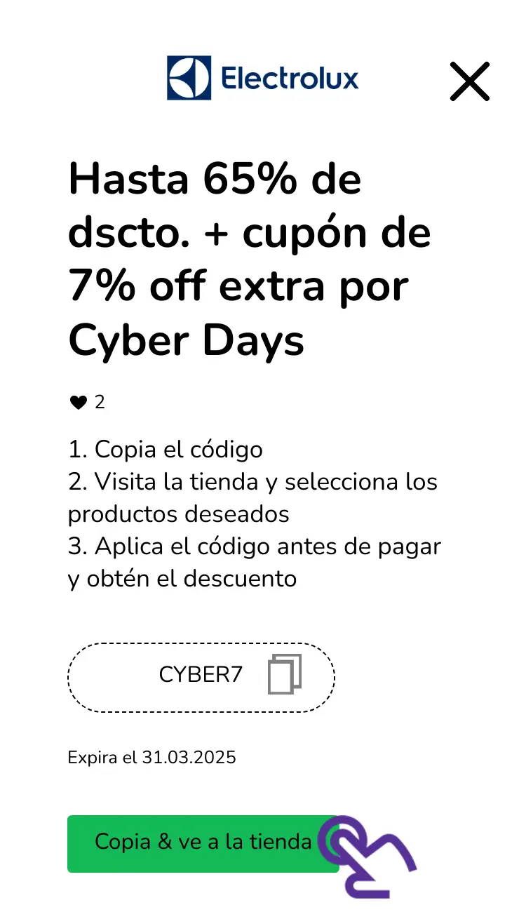 clic en el cupón