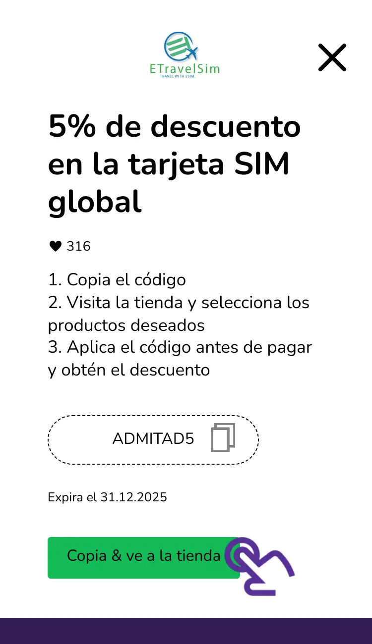clic en el cupón