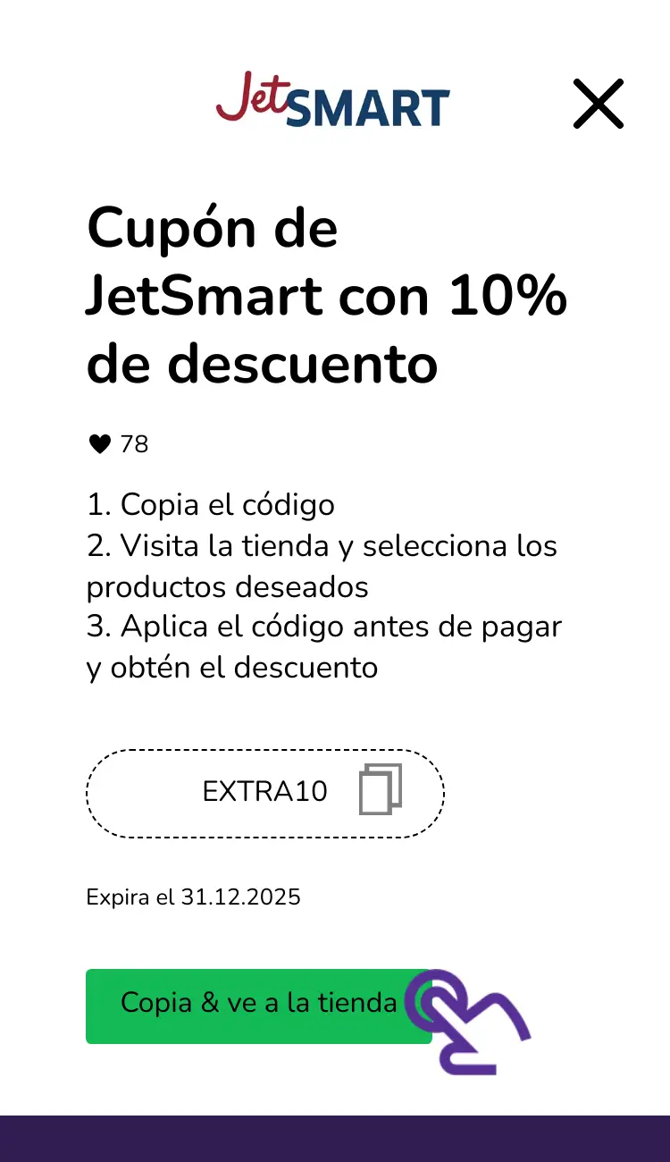 clic en el cupón