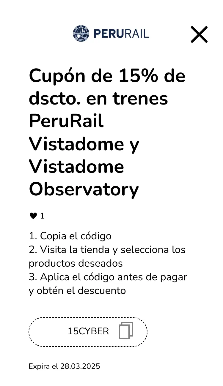 clic en el cupón