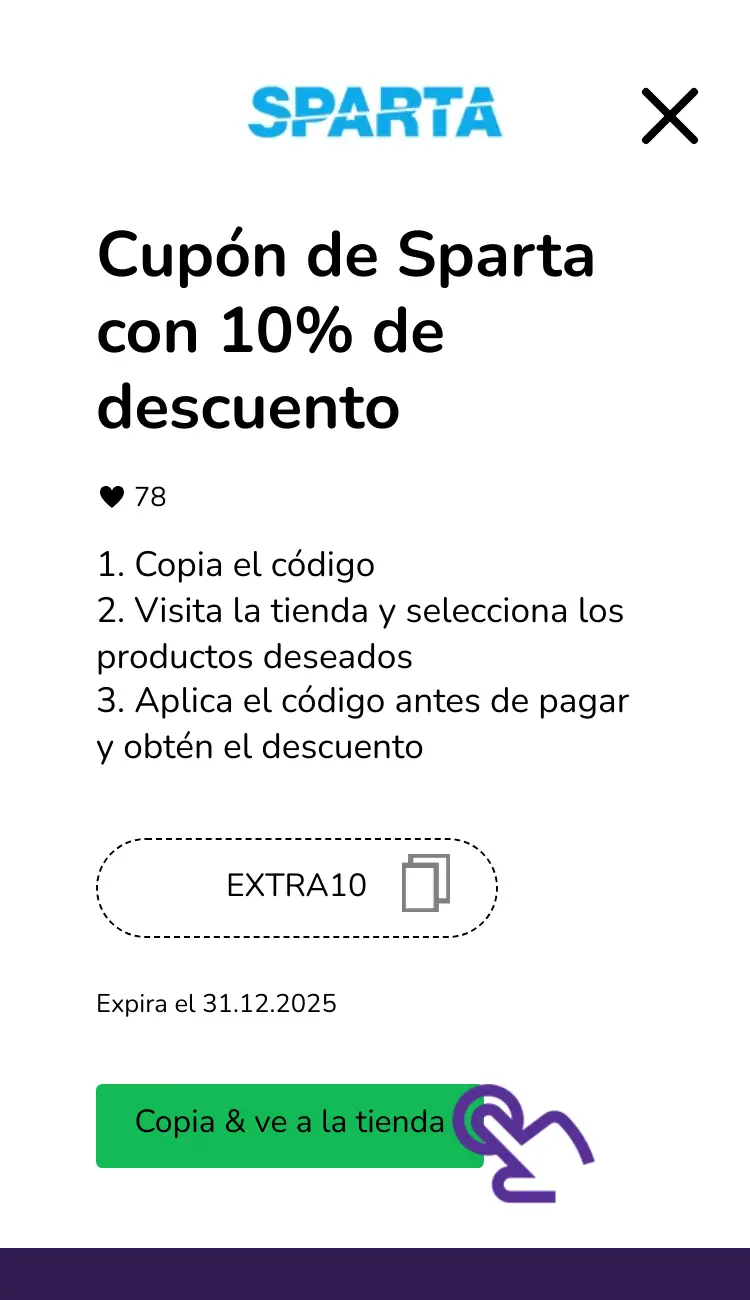 clic en el cupón