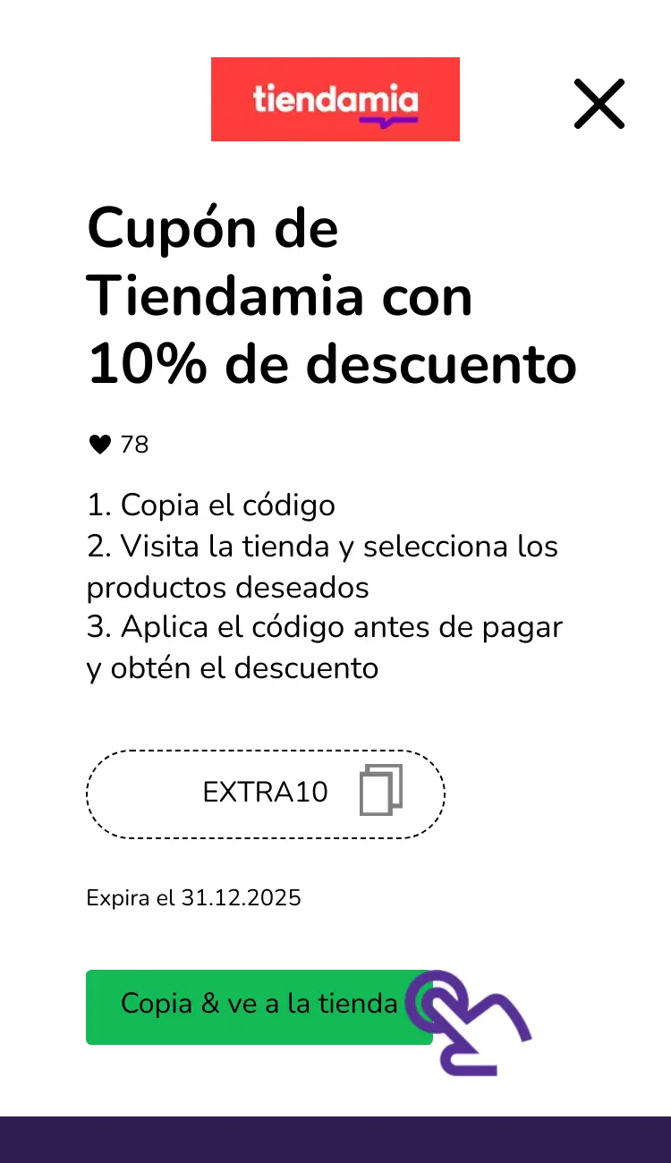 clic en el cupón