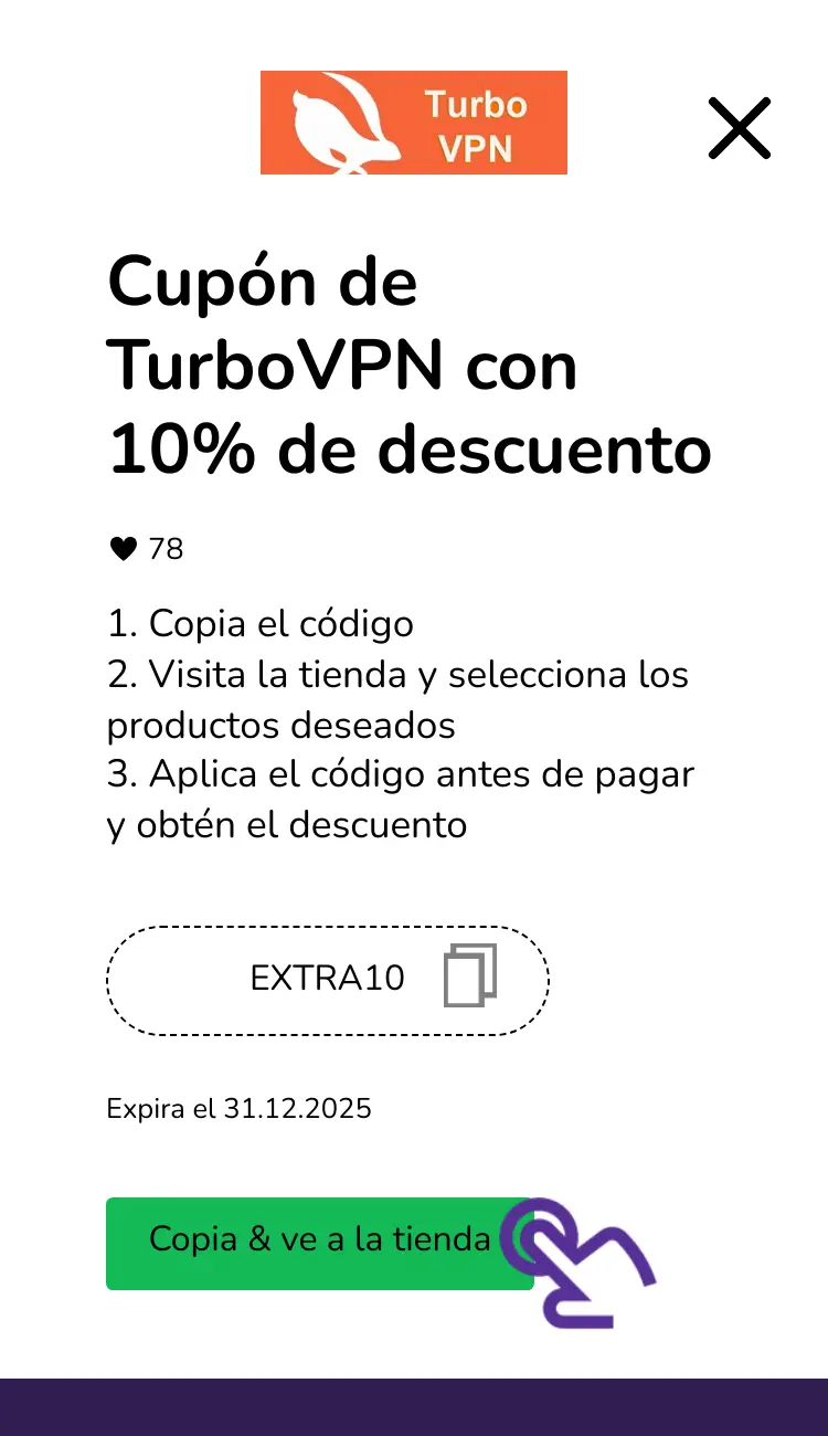 clic en el cupón