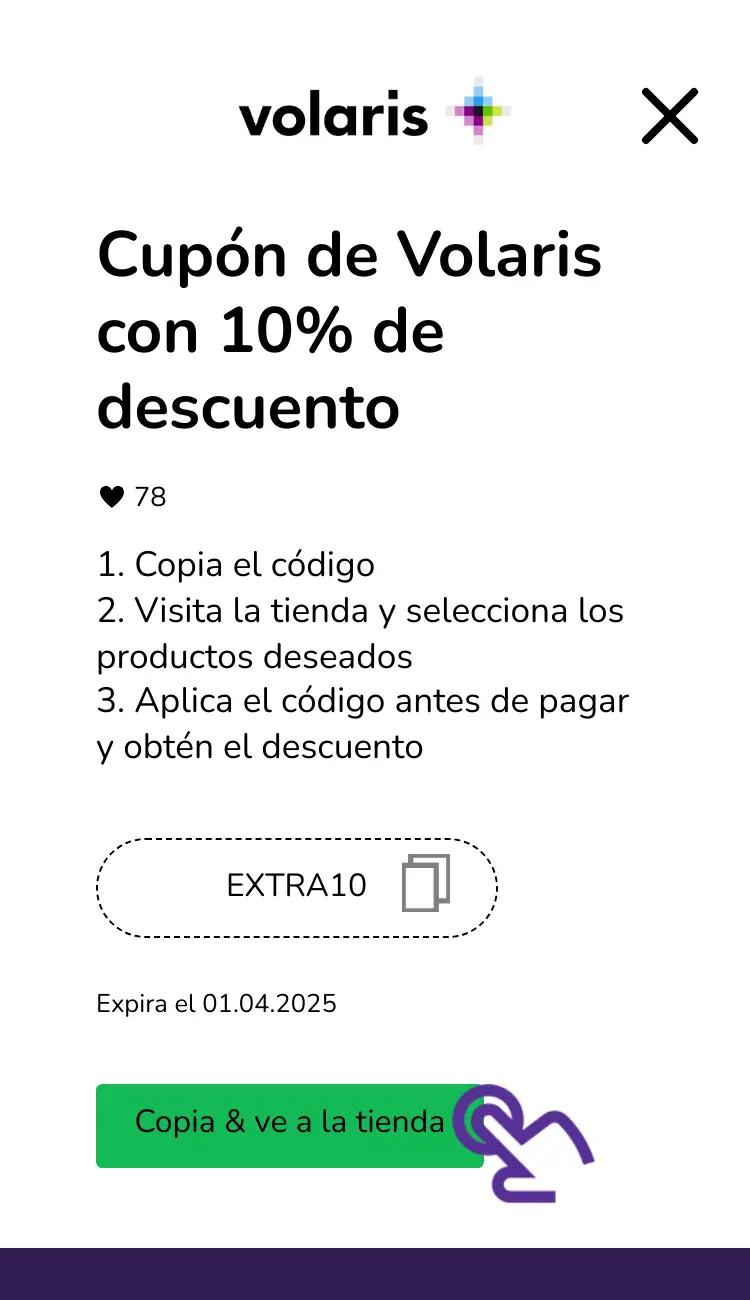 clic en el cupón