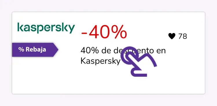 clic en el descuento