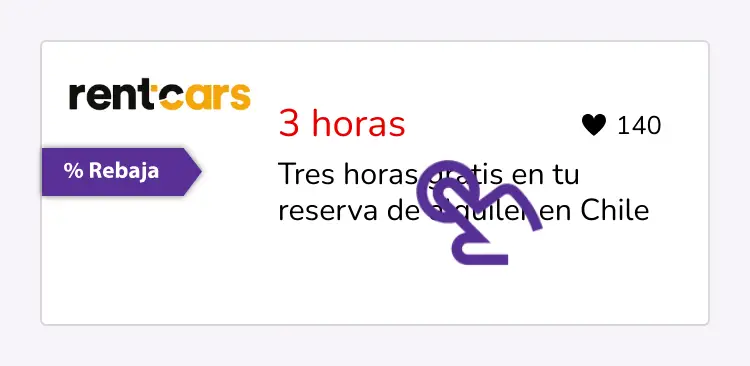 clic en el descuento