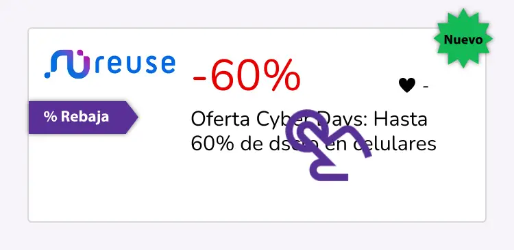 clic en el descuento