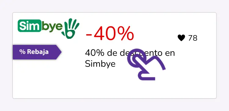 clic en el descuento