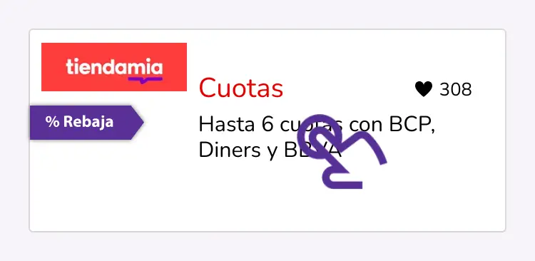 clic en el descuento