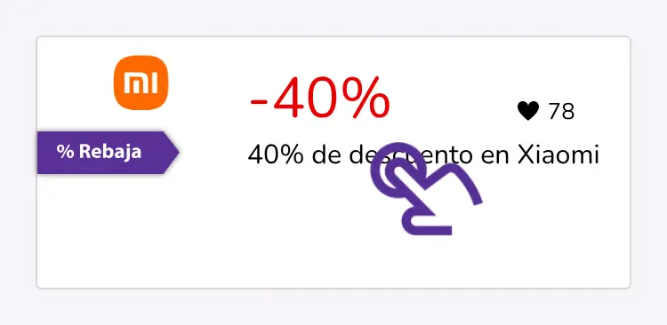 clic en el descuento