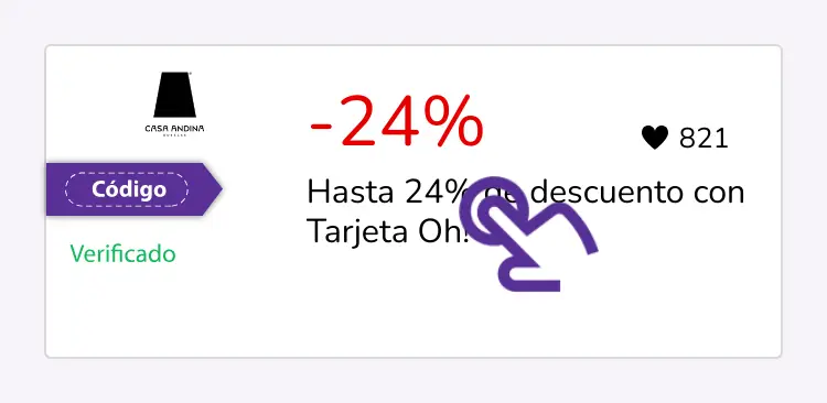 selección de cupón