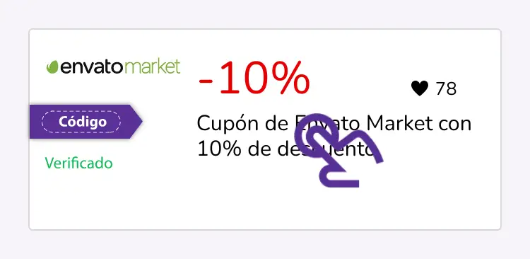 selección de cupón