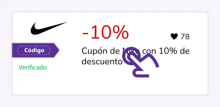 selección de cupón