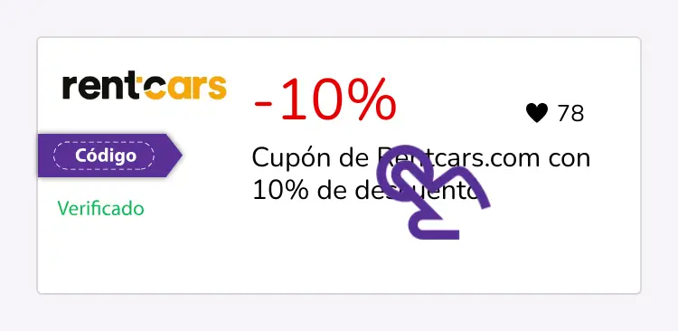 selección de cupón