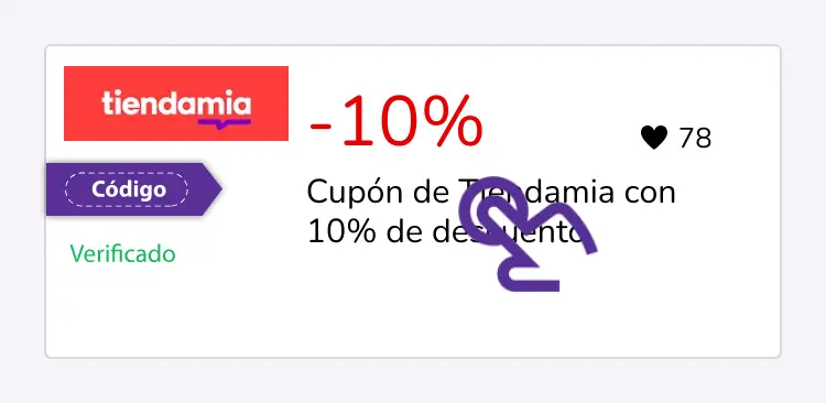 selección de cupón