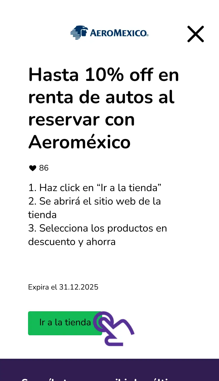 visitar la tienda con descuentos