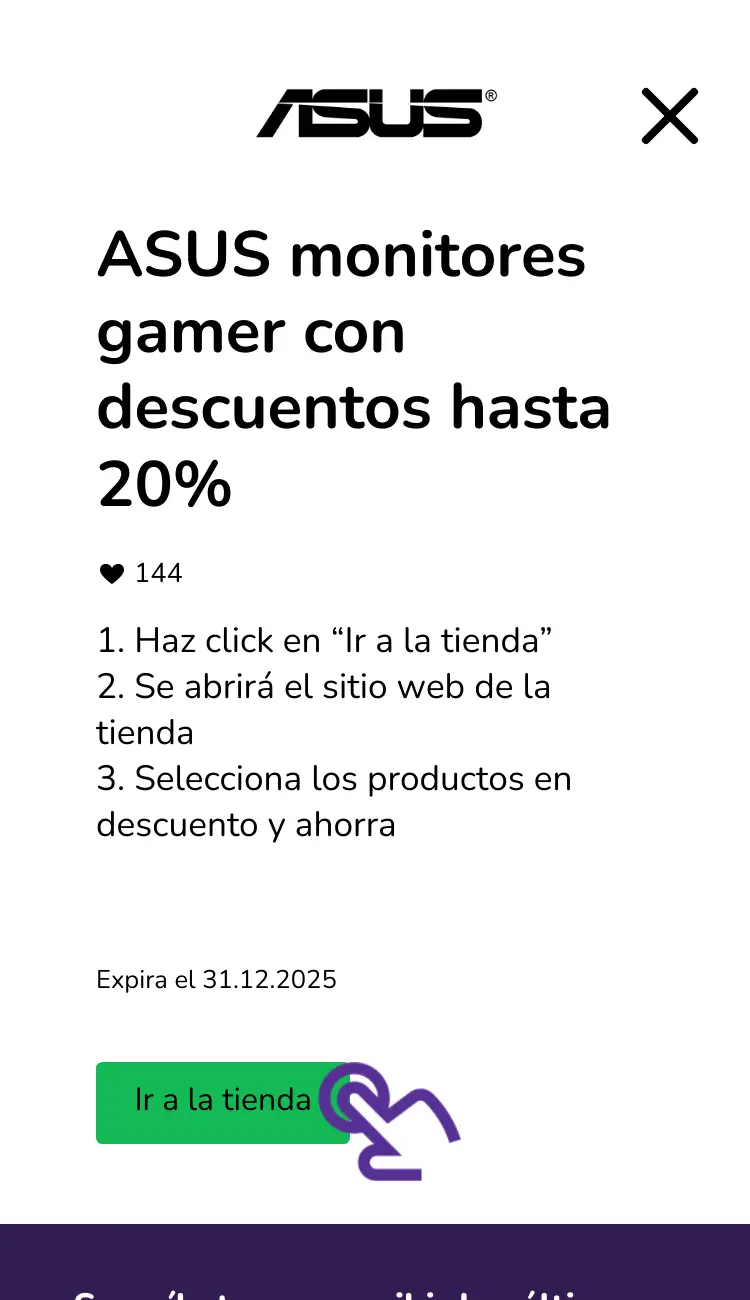 visitar la tienda con descuentos