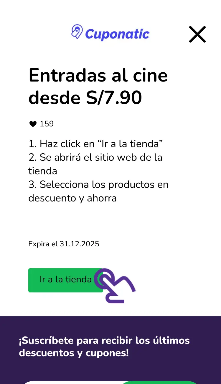 visitar la tienda con descuentos
