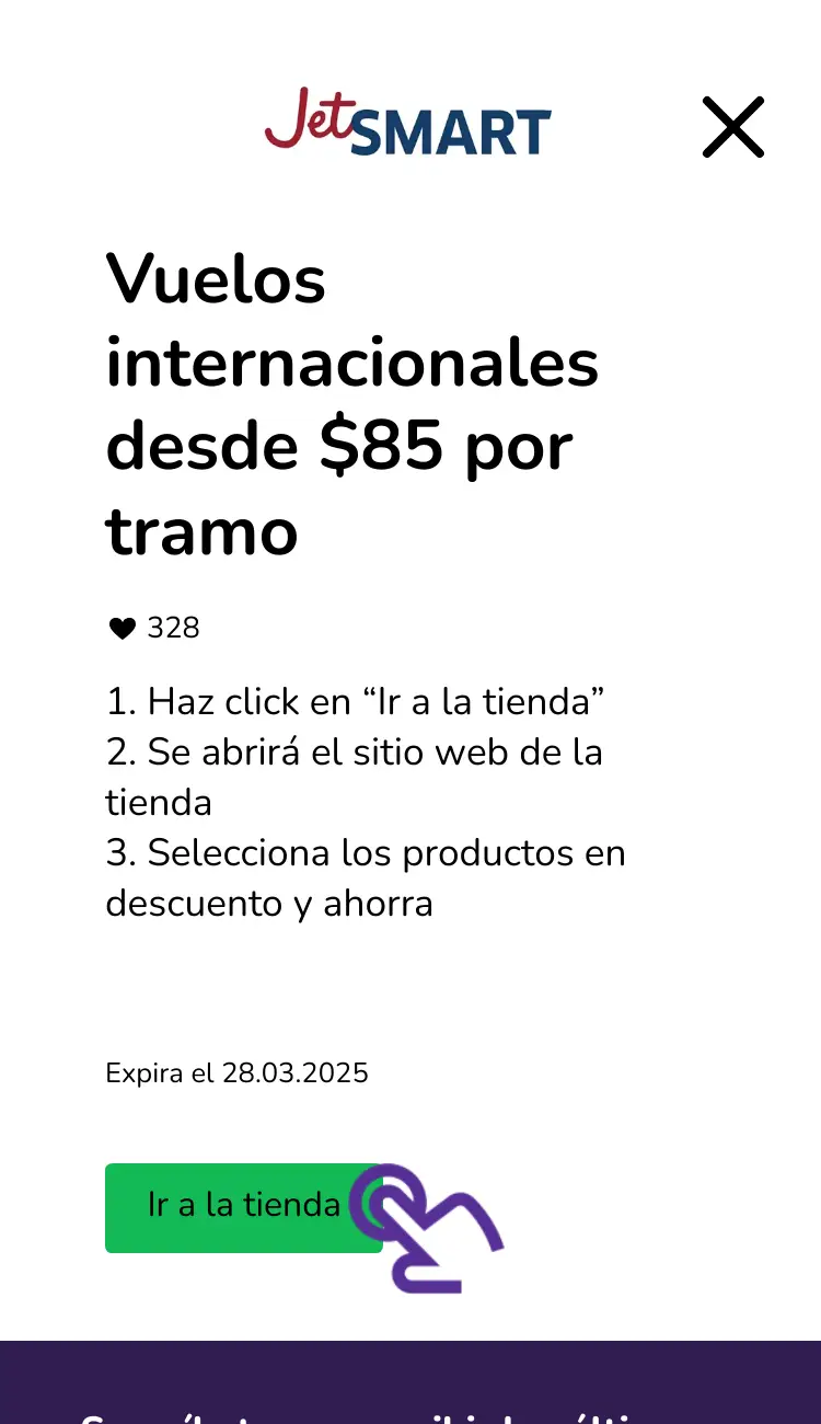 visitar la tienda con descuentos