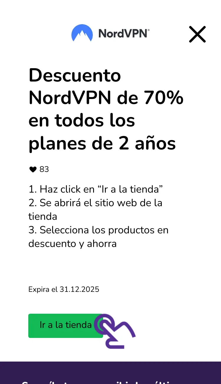 visitar la tienda con descuentos