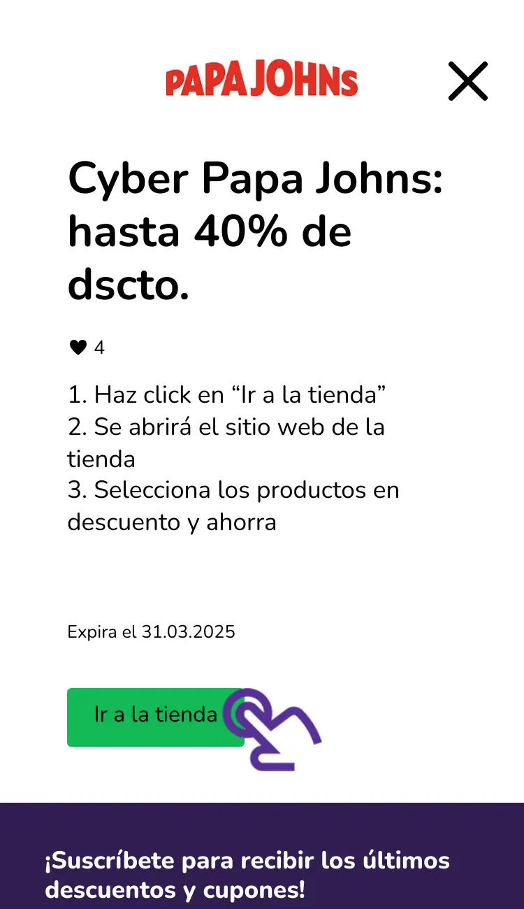 visitar la tienda con descuentos