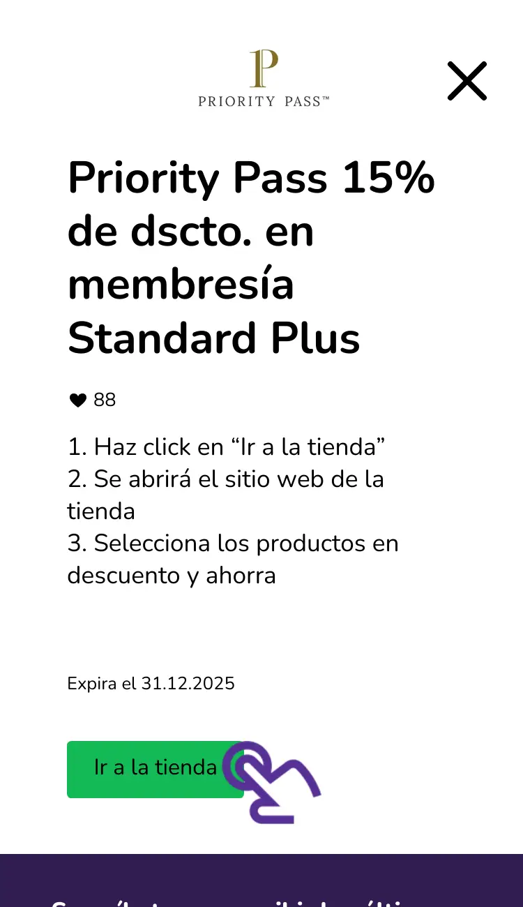 visitar la tienda con descuentos