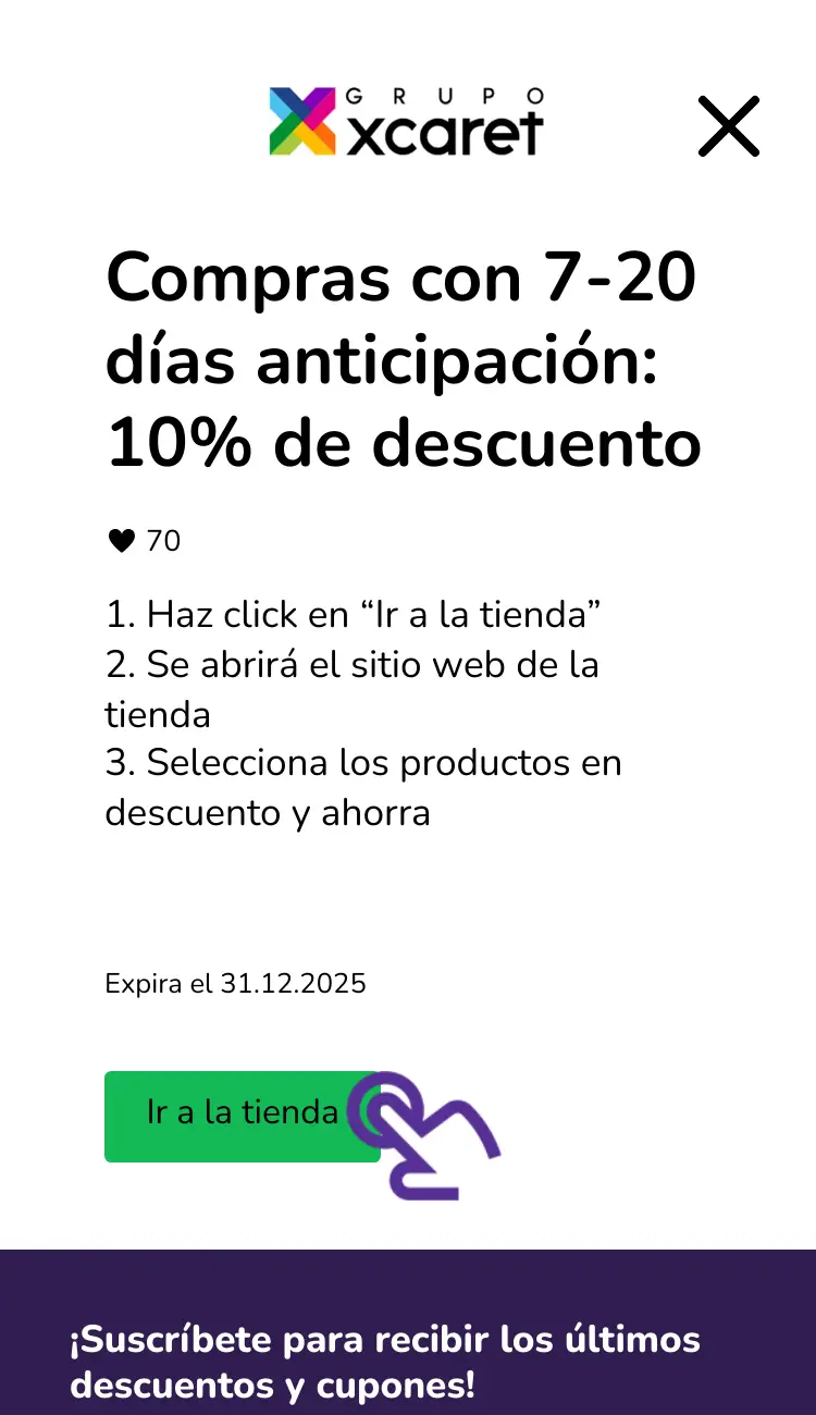visitar la tienda con descuentos
